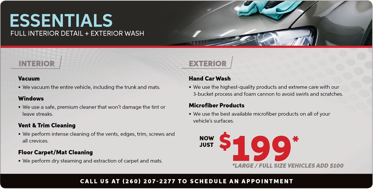 Car Detailing Fort Wayne Prices